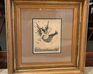 The New Icarus by Honore Daumier