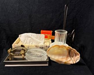 Carved Stone Soap Dish And More Bathroom Accessories