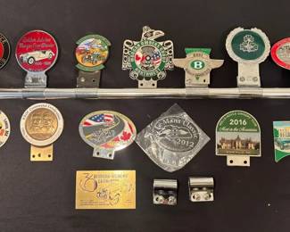 Morgan Rolls Royce And Bentley Owners Metal MedallionsBadges