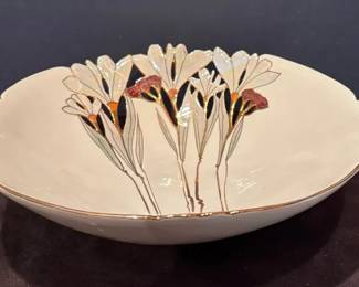 Decorative Art Bowl Signed by Artist