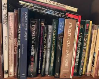 Frank Lloyd Wright Coffee Table Books And Other Design Books