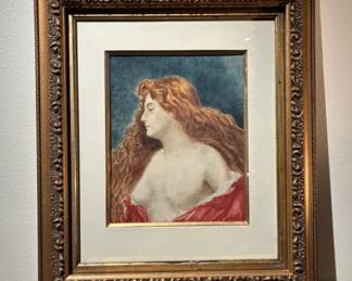 E Guenes Signed Art Print