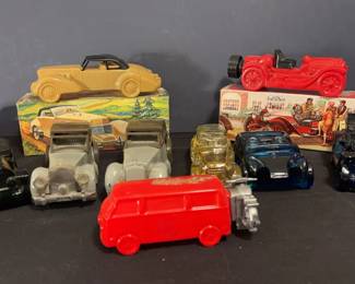 Vintage Avon Automobile Cologne Bottles