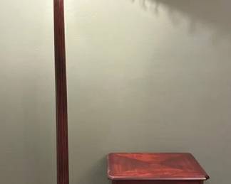 Craftsman Floor Lamp And Side Table