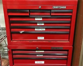 Set Of Two Craftsman Tool Storage Cases