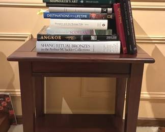Coffee Table Books And Side Table