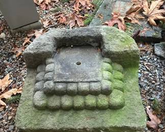 Stone Fountain Base