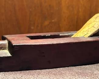 Antique Crocodile Wood Plane