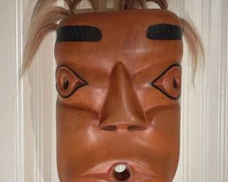 Makua Artist Arnold Smith Carved Mask