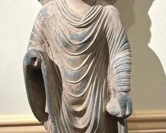 Carved Stone Ghandaran Buddha