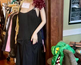 Maniquin in black dress