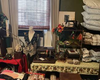 towels and craft items