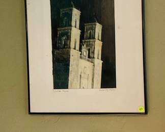 church photo signed and numbered