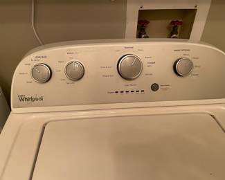 #79	Samsung Dryer Model No. DV40J3000EW/A2 - Whirlpool Washer w/agitator.	 $ 400.00 																												