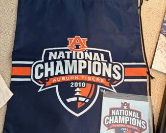 #98	Auburn National Champions 2010 - Set of Memorabilia, 9pcs.	 $ 75.00 																												