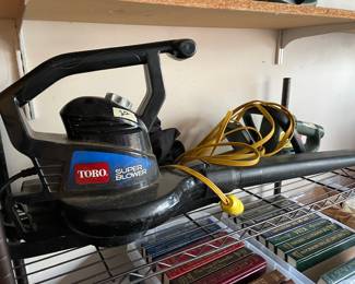 #85	Toro Electric Super Blower	 $ 20.00 																												