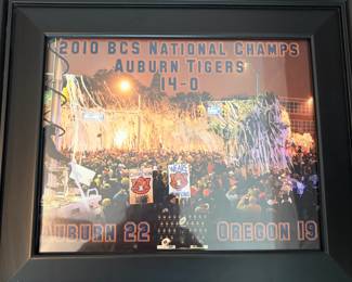 #98	Auburn National Champions 2010 - Set of Memorabilia, 9pcs.	 $ 75.00 																												