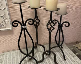 #42	Set of 4 Iron Candle Stands	 $ 30.00 																												