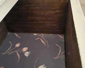 #14	Wood White painted armoire w/top hangers, 10 inside shelves, 1 door w/beveled mirror and 1 door. 46x16.5x76 (YOU MOVE UPSTAIRS) as is drawer	 $ 75.00 																												