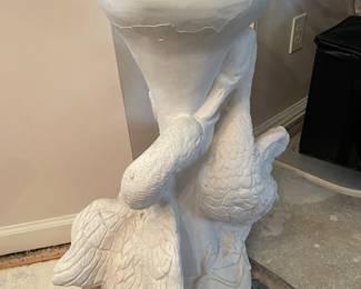 #53	Swan Ceramic Pedestal Fern Stand - 12 round 26 tall	 $ 60.00 																												