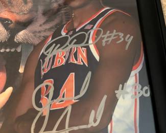 #102	Auburn University Tiger Basketball 2003-2004 Signed Season 16 Signatures	 $ 75.00 																												