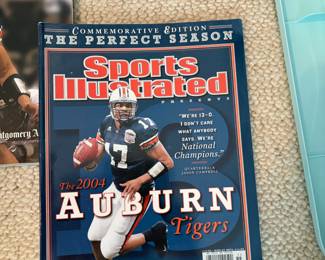 #97	Auburn 2004 Season 5pc set (season tickets, towel, conference shirt, commemorative book, sports illustrated)	 $ 45.00 																												