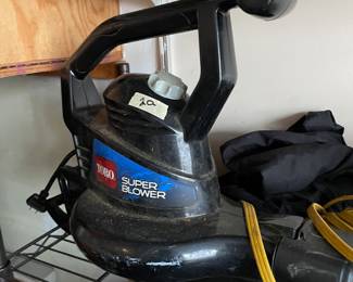 #85	Toro Electric Super Blower	 $ 20.00 																												
