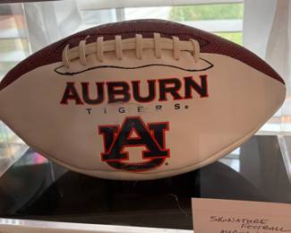 #101	Auburn Tigers "Signature Football" -- No autographs.	 $ 20.00 																												