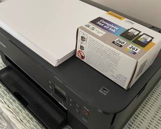 #24	Canon Printer TS6420a	 $ 20.00 																												