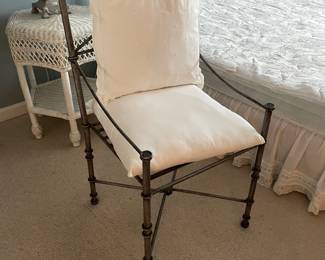 #15	Iron Chair w/cushions	 $ 40.00 																												