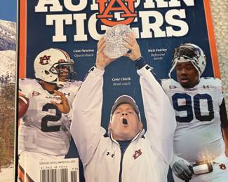#98	Auburn National Champions 2010 - Set of Memorabilia, 9pcs.	 $ 75.00 																												