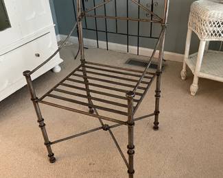 #15	Iron Chair w/cushions	 $ 40.00 																												