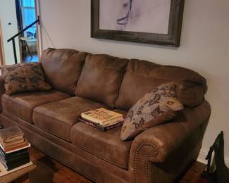 Beautiful Couch to accent your holiday celebrations