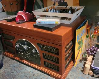 Record Player and Radio