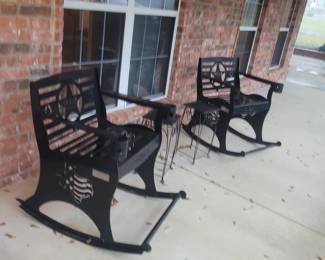 Unique Metal Outdoor Seating