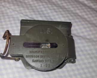 Korean War Era Military Compas