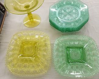 Uranium glass.