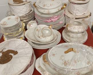 Haviland   - large set.