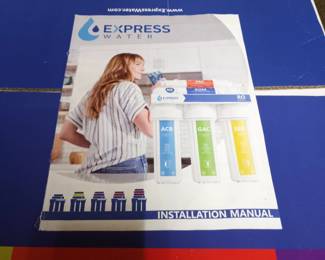 Express Water Filter System RO, new.