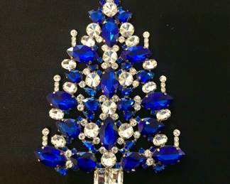Czech Crystal Christmas tree.