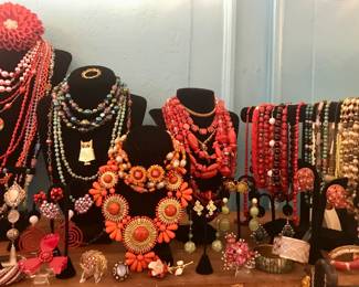 Vintage Costume jewelry.