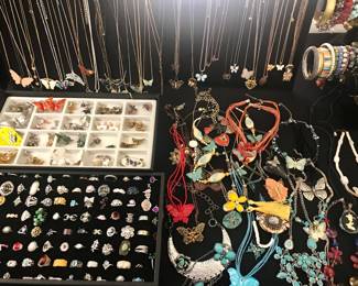 Some of the ten dollar jewelry.