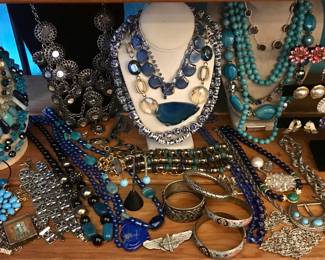 Vintage Costume jewelry.