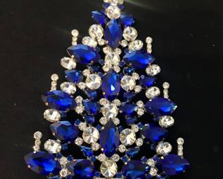 Czech Crystal Christmas tree.