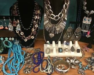 Vintage Costume jewelry.