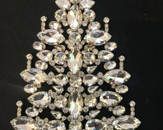 Czech Crystal Christmas tree.