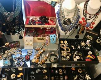 Some of the ten dollar jewelry.