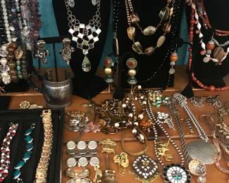 Vintage Costume jewelry.