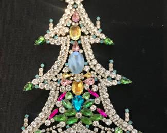 Czech Crystal Christmas tree.
