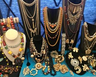 Vintage Costume jewelry.